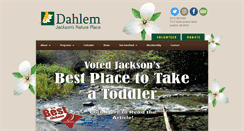 Desktop Screenshot of dahlemcenter.org
